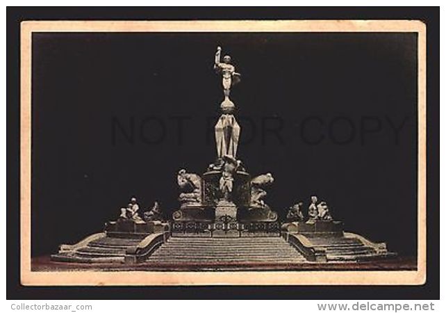 Peru Trujillo Monumento De La Libertad POSTCARD ORIGINAL Ca1900 - Other & Unclassified