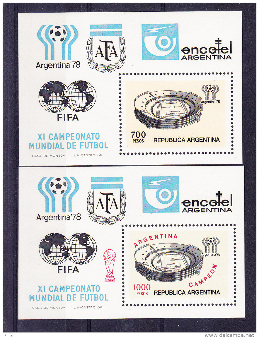 ARGENTINE Y&amp;T BF 18/9 ** MNH.  (6B68) - 1978 – Argentina