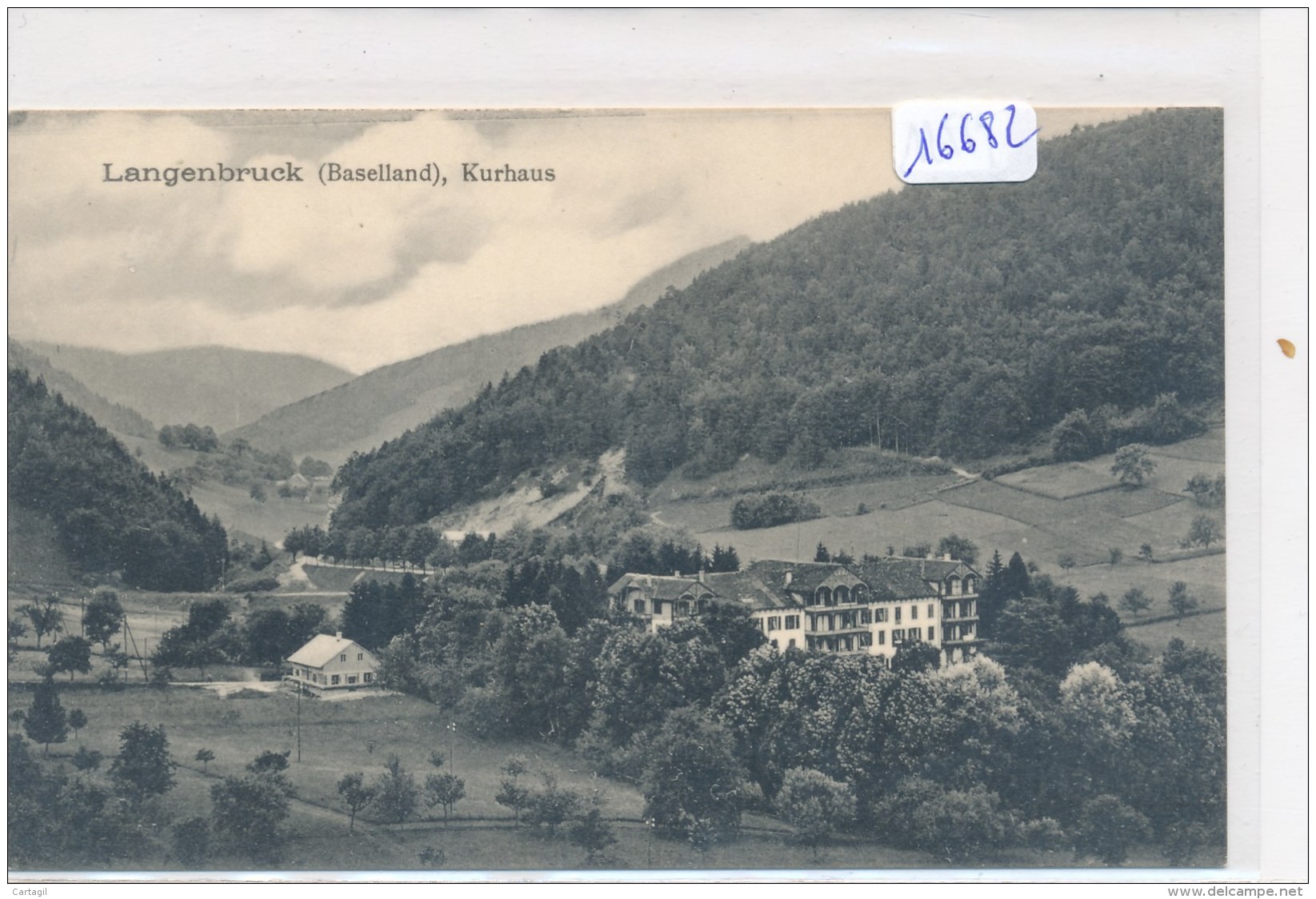 CPM -16682 - Suisse -  Langenbrück - Kurhaus - Langenbruck