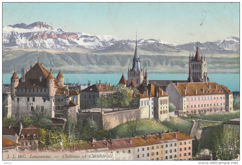 LAUSANNE CHÂTEAU ET CATHÉDRALE - Lausanne