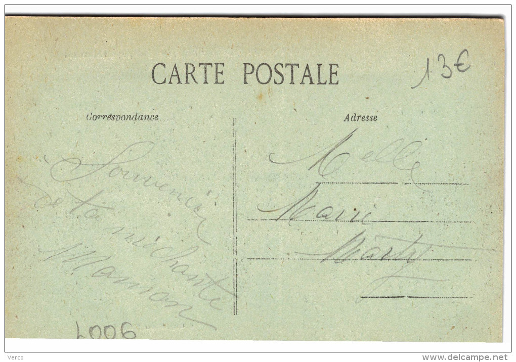 Carte Postale Ancienne De PROVENCHERES Sur FAVE - Provencheres Sur Fave