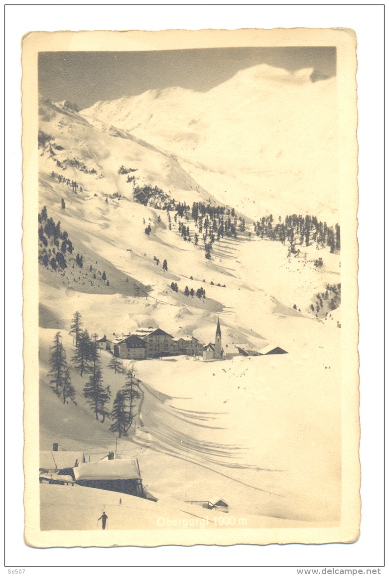 J1- Austria Vintage Postcard-Austria - Obergurgl 1930 M - Sölden