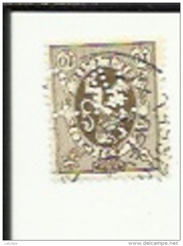 Timbre De 10 Cts Type Armoirie- Perforé ( C  N ) 1930 - 1909-34