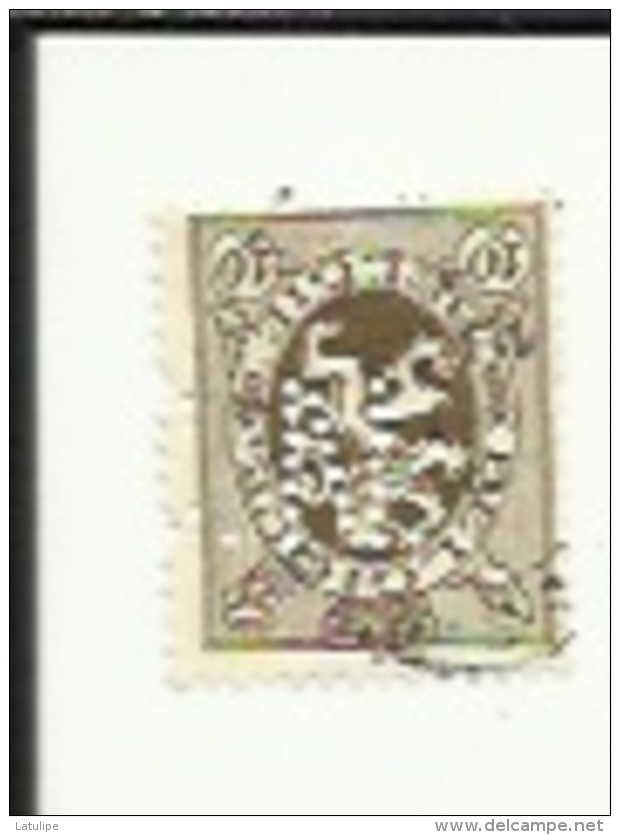 Timbre De 10 Cts Type Armoirie- Perforé ( C  N ) 1930 - 1909-34