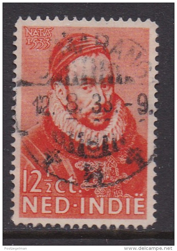 NEDERLANDS INDIE 1933 Used Stamp(s) Prince Willem I Orange 12 1/2 Cent Nr. 180 - Netherlands Indies