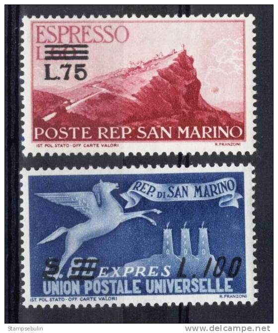 1957 COMPLETE SET MH * - Express Letter Stamps