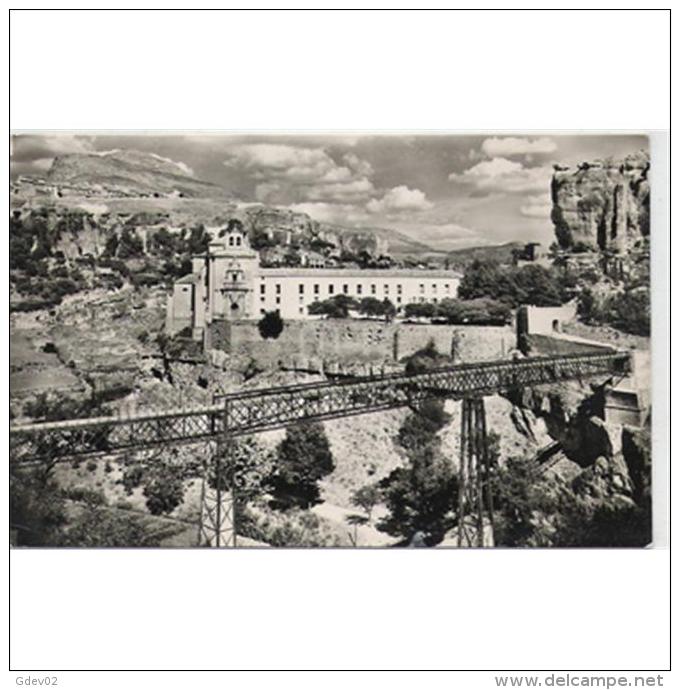 CNCTP6122-LFTD1440 .Tarjeta Postal DE CUENCA.Edificios,SEMINARIO,arboles,montes Y PUENTE DE SAN PABLO En CUENCA - Cuenca
