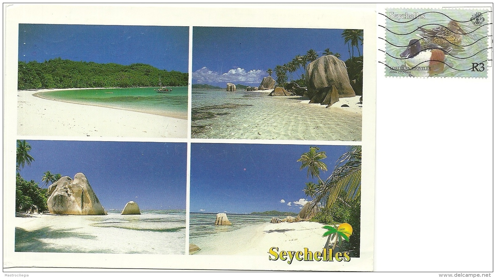 SEYCHELLES   Port Launay  Mahé  La Digue  Nice Stamp Duck Theme - Seychelles