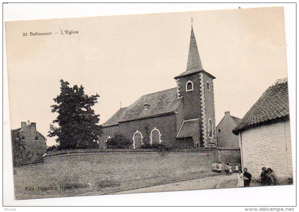 33179  -   Bettincourt L'église  -   édit  Kaquet  22 - Wasseiges
