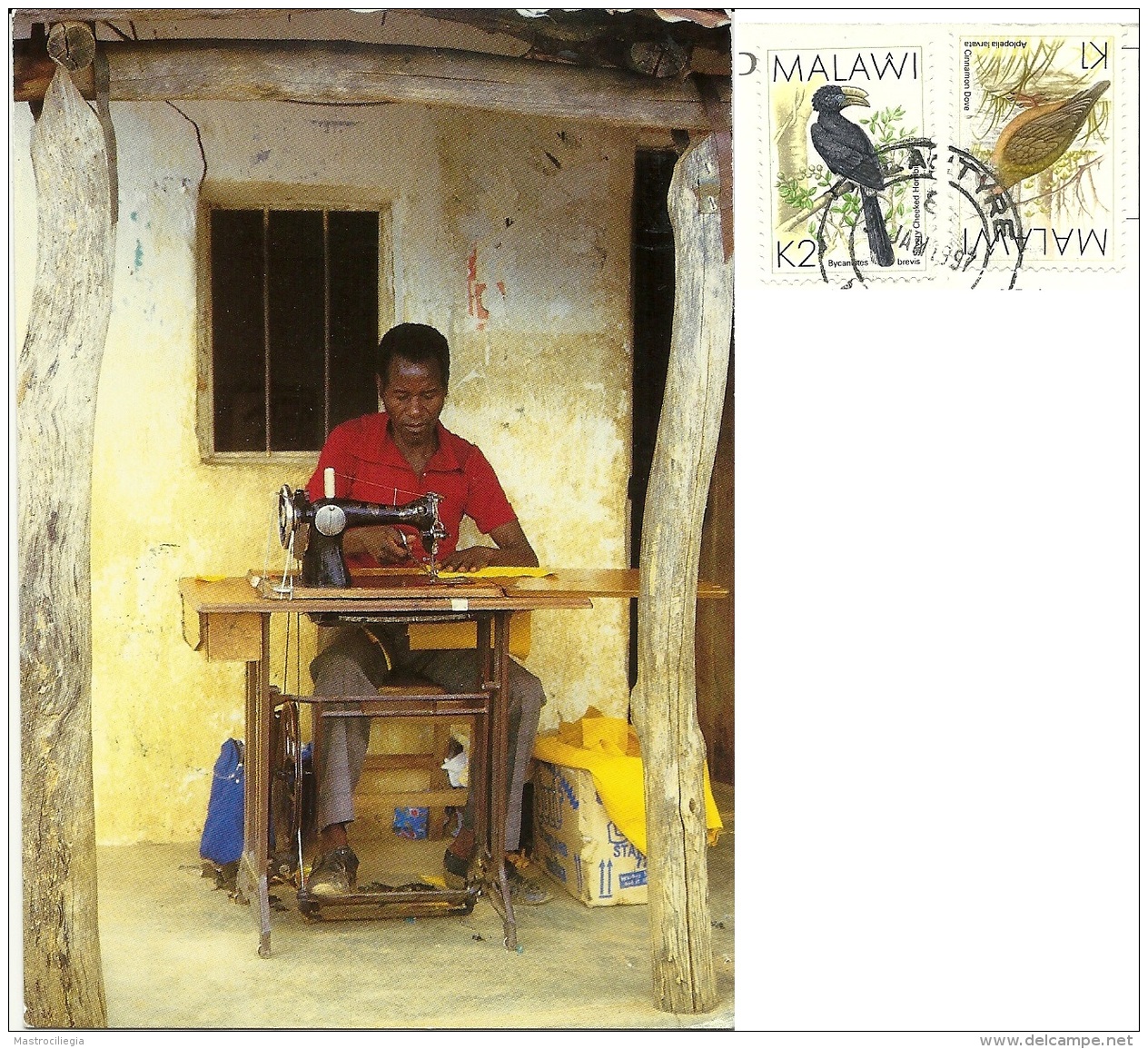 MALAWI  BLANTYRE  Khonde Tailor  Nice Stamps Bird Theme - Malawi