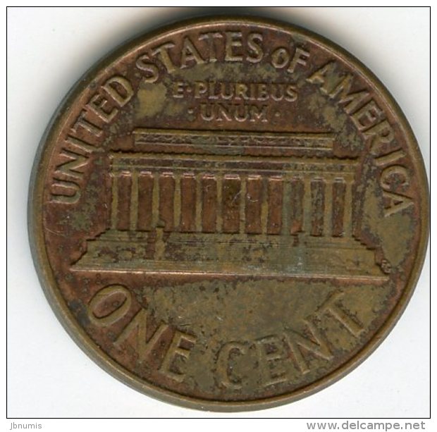 Etats-Unis USA 1 Cent 1963 KM 201 - 1959-…: Lincoln, Memorial Reverse