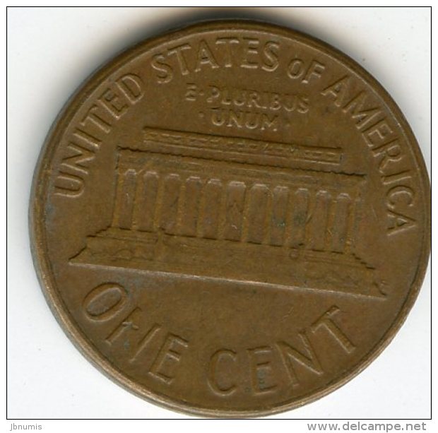 Etats-Unis USA 1 Cent 1964 D KM 201 - 1959-…: Lincoln, Memorial Reverse