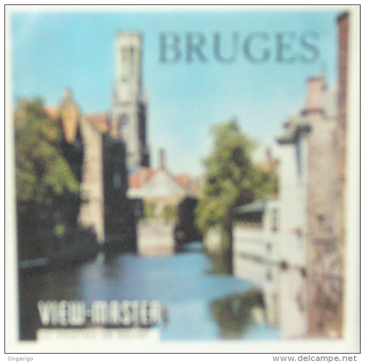 VIEW MASTER  POCHETTE DE 3 DISQUES     C 361   BRUGES - Visionneuses Stéréoscopiques