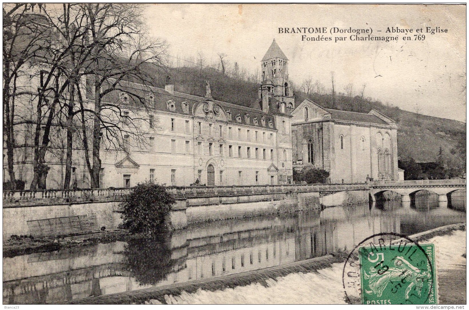 B22248 Brantome -   Abbaye Et Eglise - Other & Unclassified