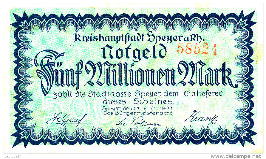 ALLEMAGNE 2 MILLIONEN  MARK 1923. - 2 Millionen Mark