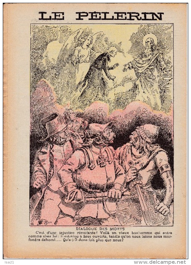 LE PELERIN 21 Août 1898 Rêves De Vacances, Dialogue Des Morts, Boulogne Sur Mer - Le Portel Procession - Revues Anciennes - Avant 1900