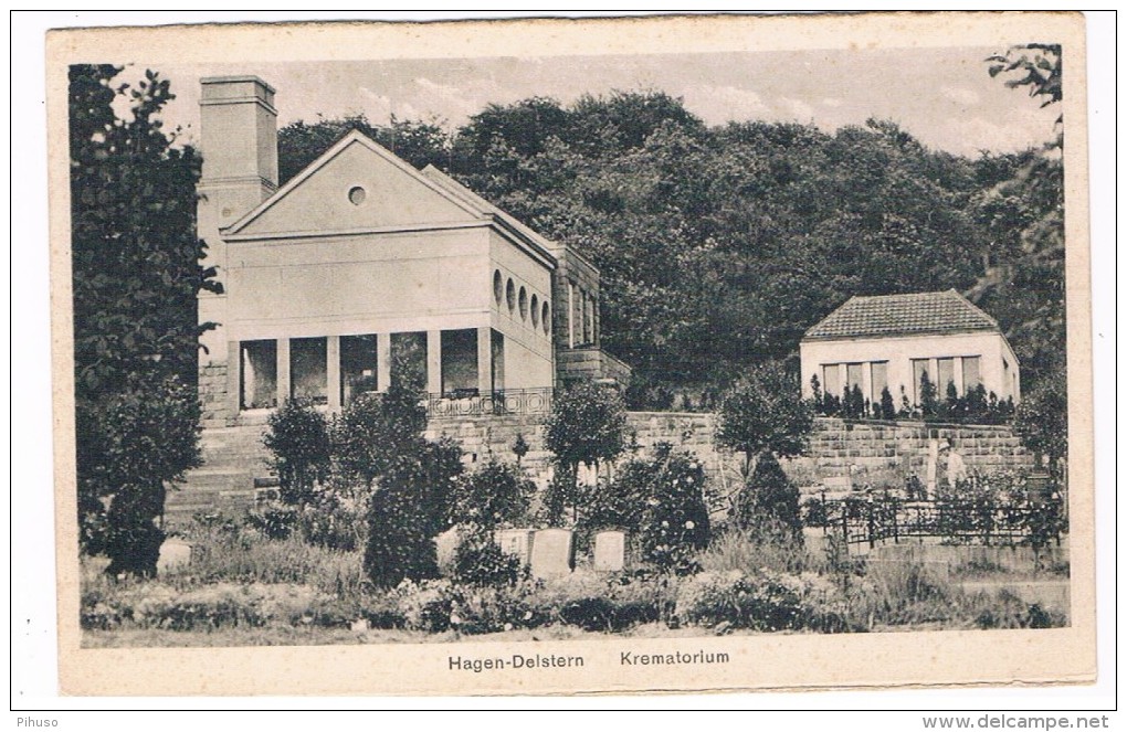 D6255     HAGEN-DELSTERN : Krematorium - Hagen