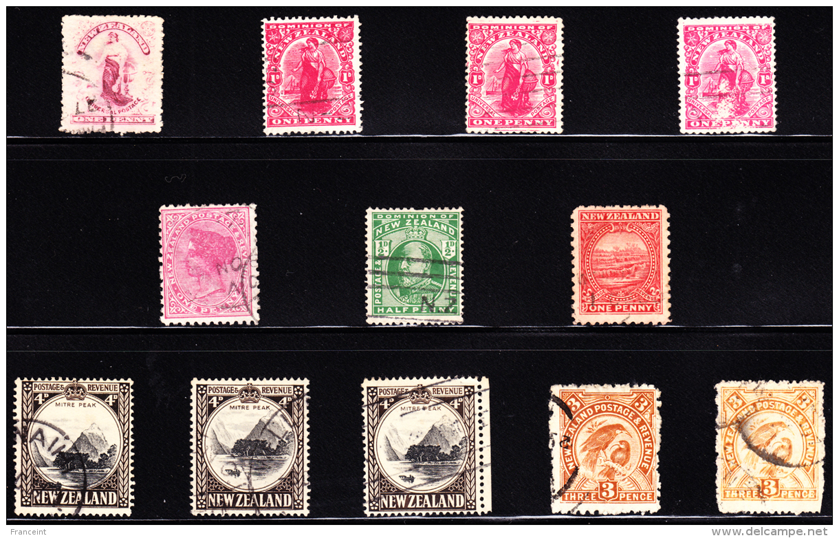 New Zealand Early Collection. - Collections, Lots & Series