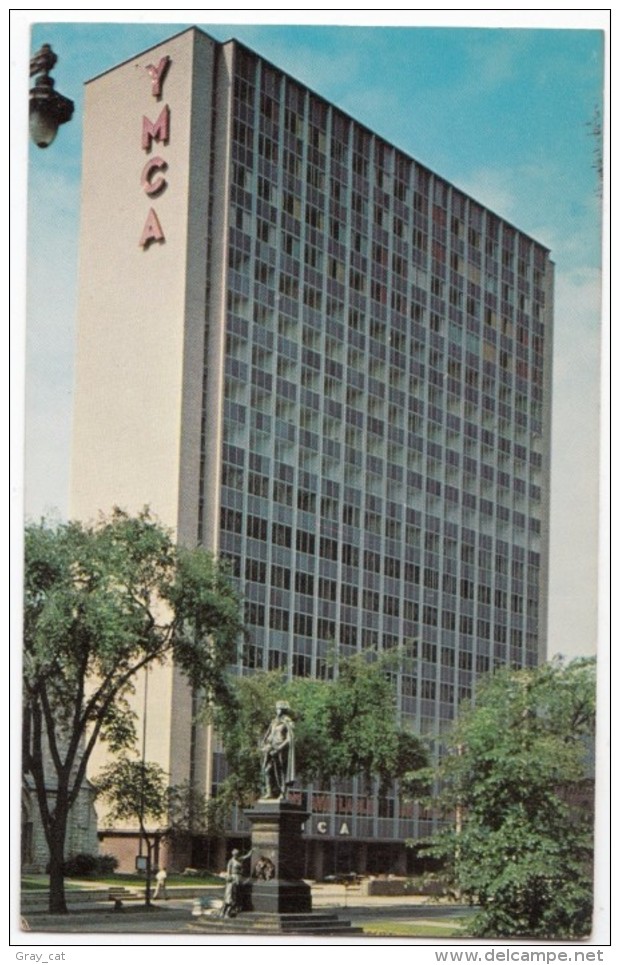 New Central Y.M.C.A. YMCA, Milwaukee, Wisconsin, Unused Postcard [17046] - Milwaukee