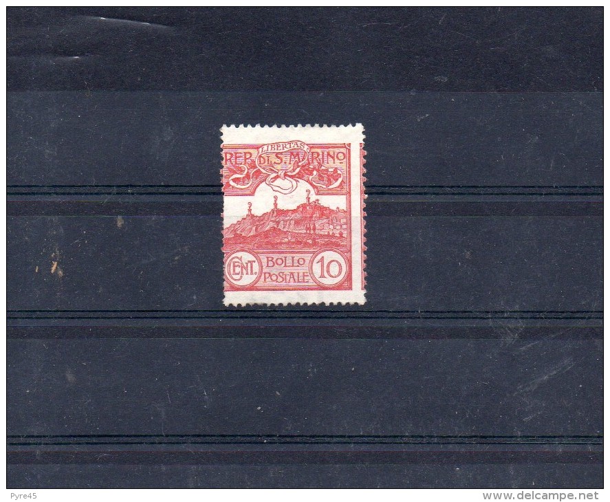 SAN MARIN 1903 N° 36 * - Unused Stamps
