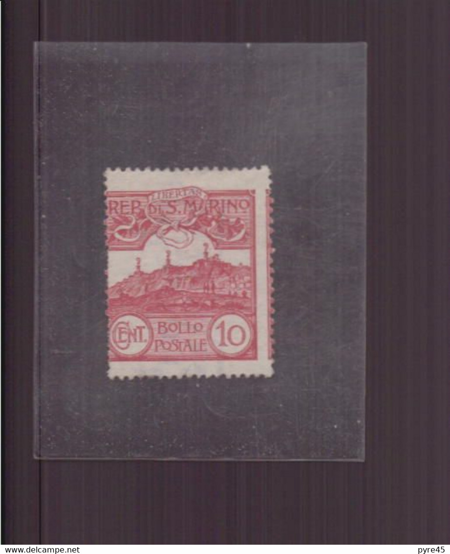 SAN MARIN 1903 N° 36 * - Unused Stamps