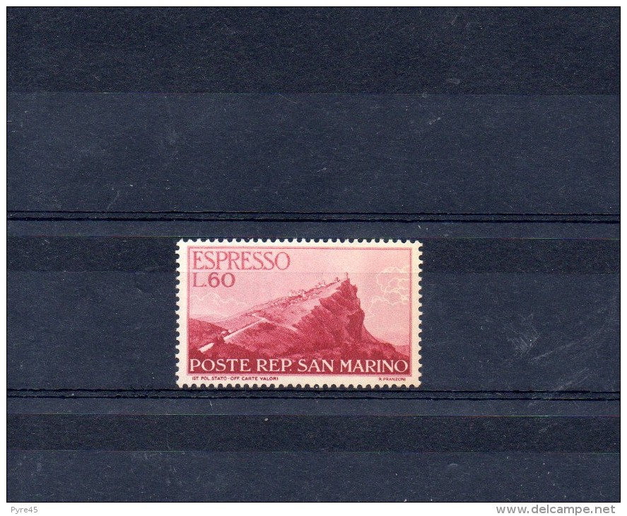 SAN MARIN EXPRESS 1950 N° 21 * - Timbres Express