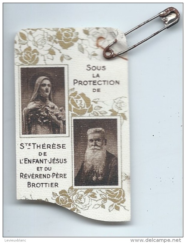 Porte Bonheur/Sous La Protection De Sainte Thérése De L´Enfant Jésus Et Du Révérend Pére Brothier/vers 1928   CAN192 - Religion & Esotérisme