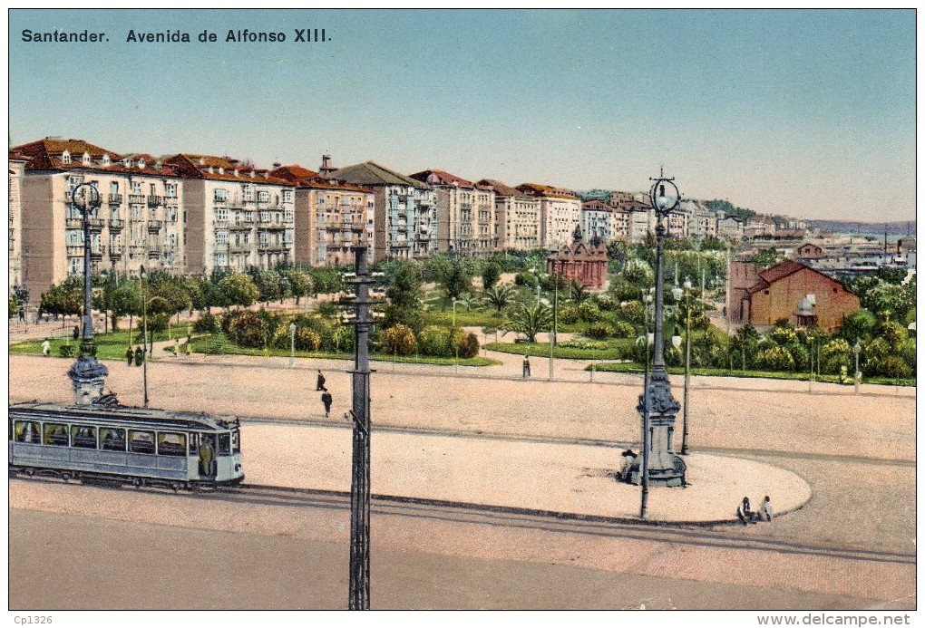 55Nja   Espagne Santander Avenida De Alfonso XIII - Cantabria (Santander)