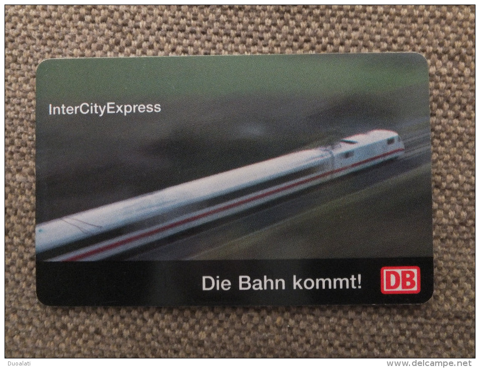 Germany, Deutschland, S 15 11 96, 2 Telefonkarten, 2 Phonecards, Zug, Eisenbahn, Inter City Express, Train, Used - Treni