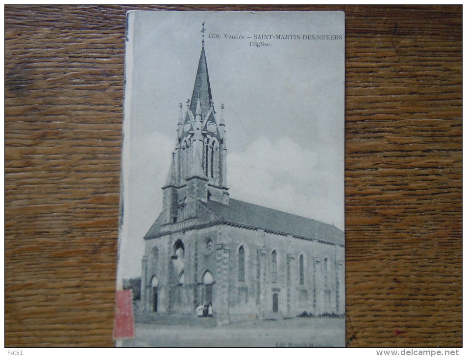 85 - Saint Martin Des Noyers : L' Eglise - Saint Florent Des Bois