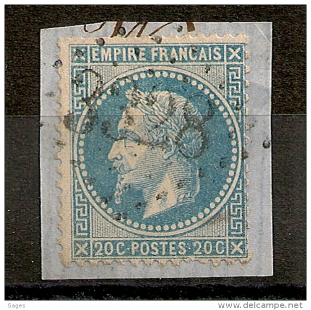 GC 3328 SAUVE Gard. - 1863-1870 Napoléon III Lauré