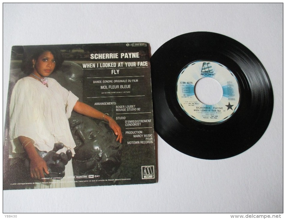 SCHERRIE  PAYNE   ---   WHEN I LOOKED AT YOUR FACE  /  FLY   ---   2 Photos - Disco & Pop