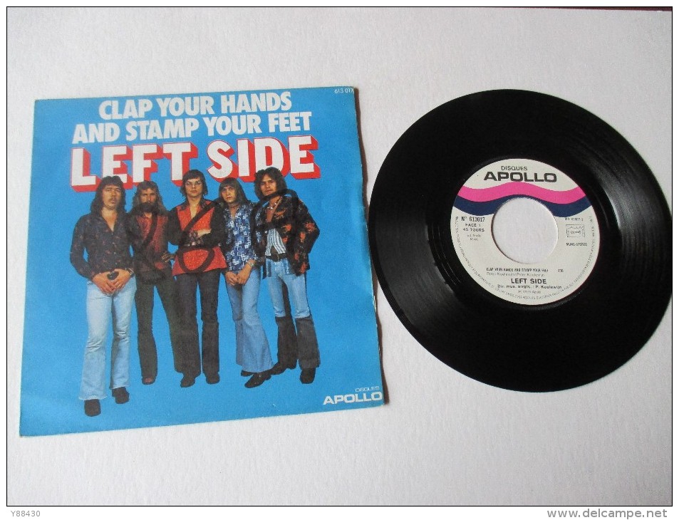 LEFT  SIDE   ---   CLAP YOUR HANDS AND STAMP YOUR FEET  /  BE-BOP  BABY    ---   2 Photos - Disco, Pop