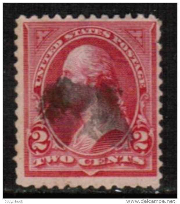 U.S.A.   Scott # 251 F-VF USED - Oblitérés