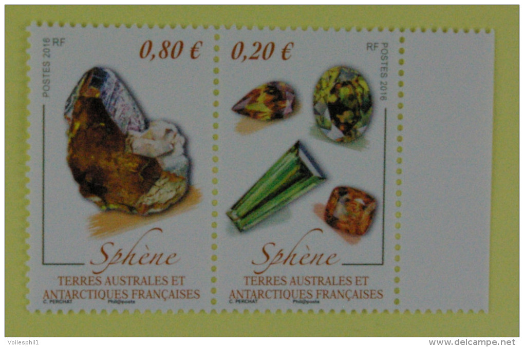 Minéral :Sphène  2016 - Unused Stamps