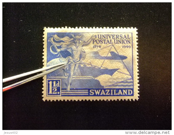 SWAZILAND 1949 UPU Yvert N&ordm; 50 * MH - SG N&ordm; 48 * MH - Swaziland (...-1967)