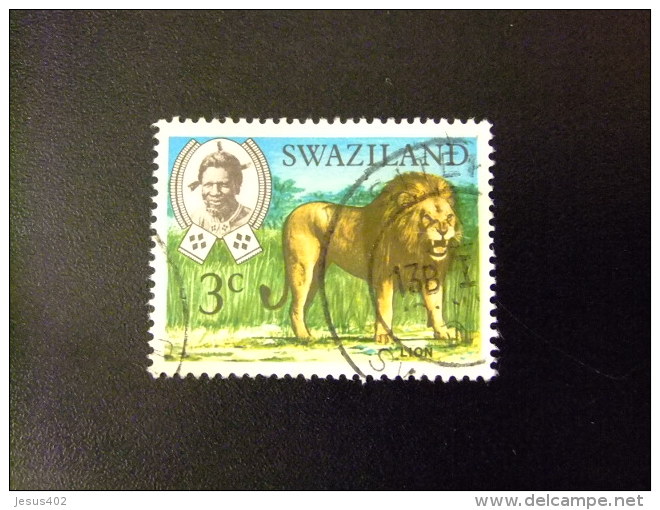 SWAZILAND 1969 SERIE COURANTE ,ROI SOBHUZA II  Yvert N&ordm; 164 &ordm; FU - Swaziland (1968-...)