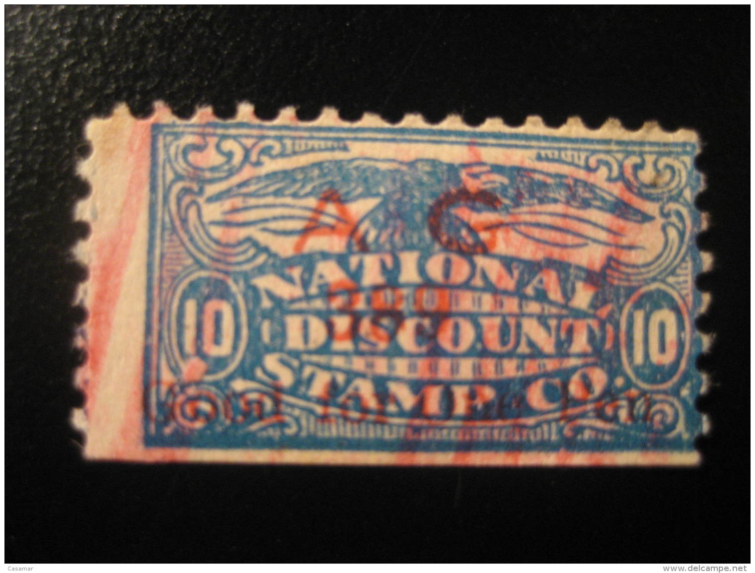 National Discount Stamp Co Eagle Revenue Fiscal Tax Postage Due Official USA - Steuermarken