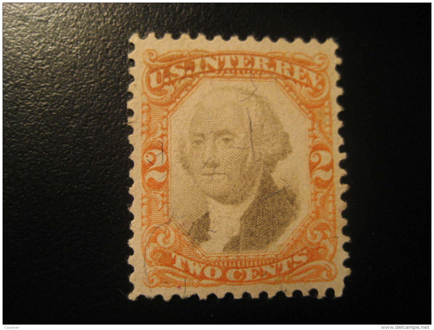 Internal 2 Cents. Revenue Fiscal Tax Postage Due Official USA - Revenues