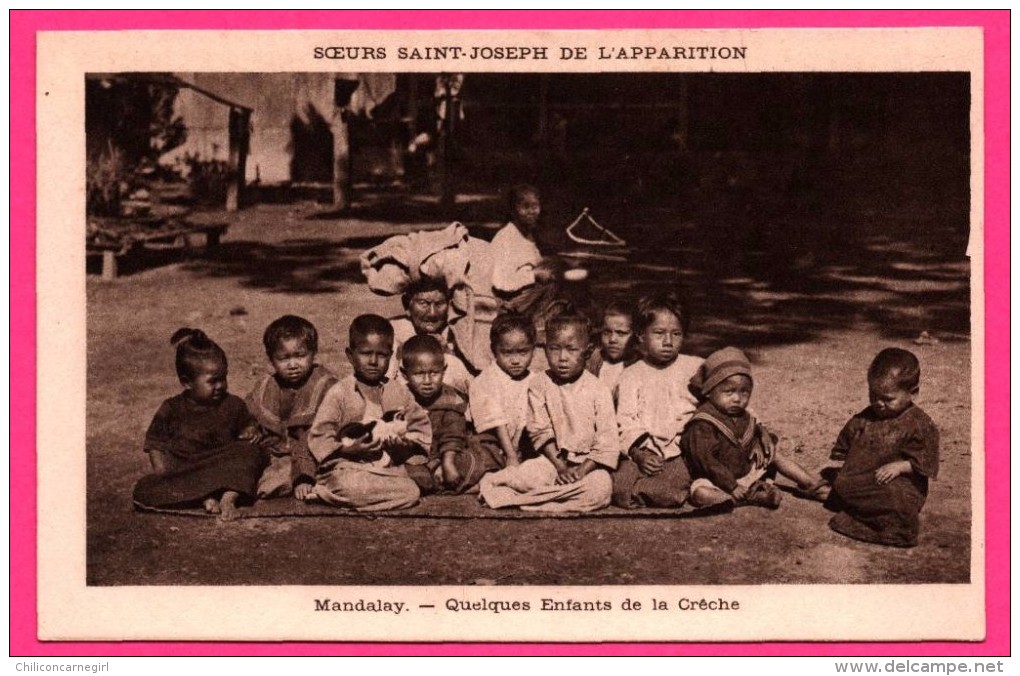 Sœurs Saint Joseph De L'Apparition - Mandalay - Quelques Enfants De La Crèche - HELIO AULARD - Autres & Non Classés