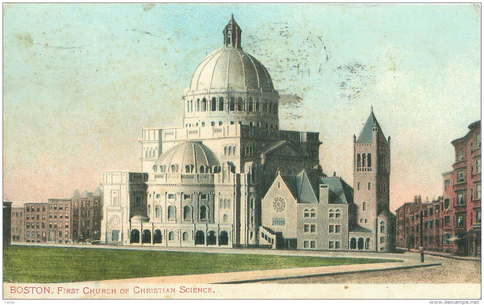 BOSTON - First Church Of Christian Science - Boston