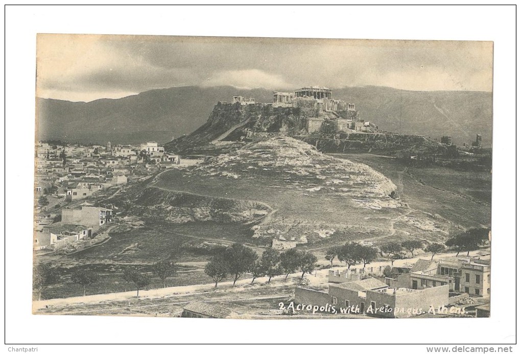 L' Acropolis With Areiopagus  - Athens - Greece