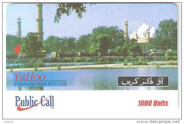 Pakistan-Yahoo Communications(Pvt) Ltd. Dummy Card(no Chip,no Code) - Pakistan