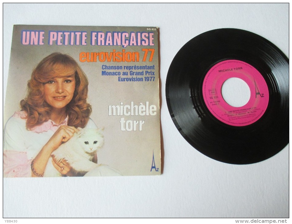 MICHEL  TORR   ---   UNE  PETITE  FRANCAISE  // LE  MAL  DE  MAI    ---   2 Photos - Disco, Pop