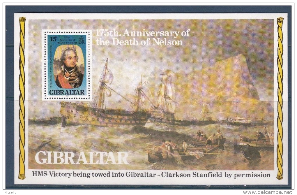 HB EUROPA  ///  (C070)    GIBRALTAR 1980   MICHEL Nº: Block 7 **MNH  ///  CATALOG./COTE: 3,00€ - Gibilterra