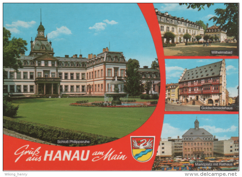 Hanau - Mehrbildkarte 2 - Hanau