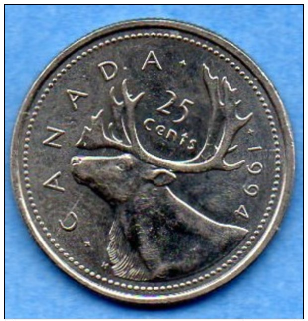 CANADA  25 Cents 1994  KM#184 - Canada