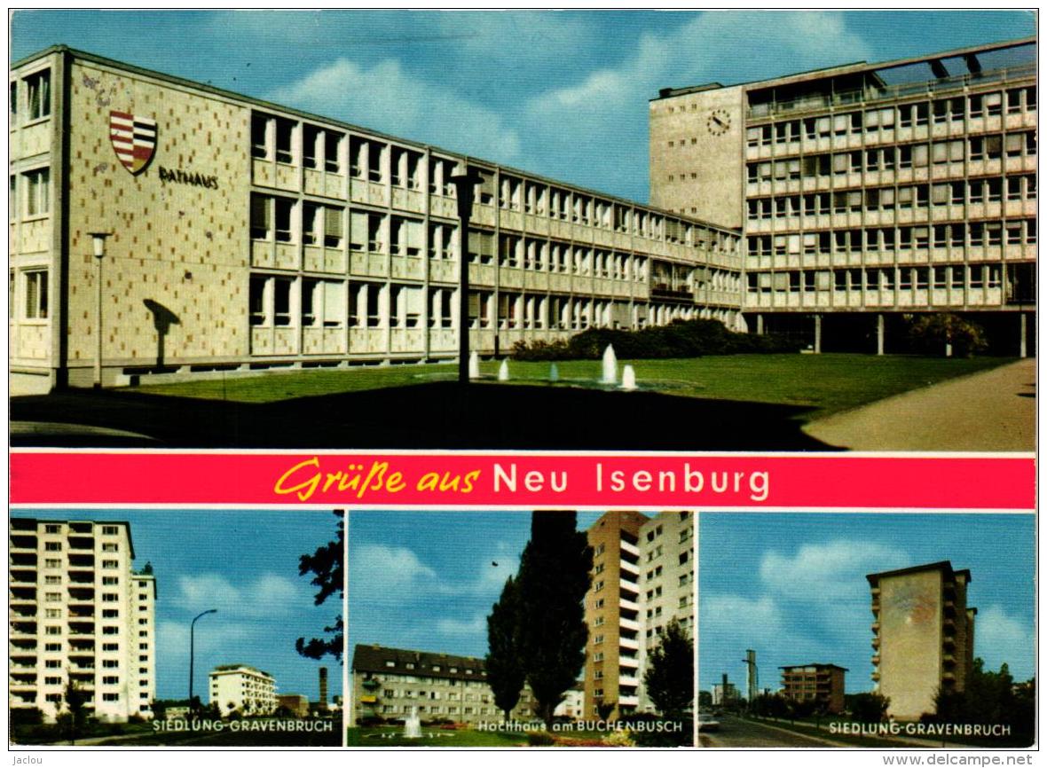 GRUSS AUS NEU-ISENBURG  ,MULTI VUES  ,COULEUR REF 46354 - Neu-Isenburg