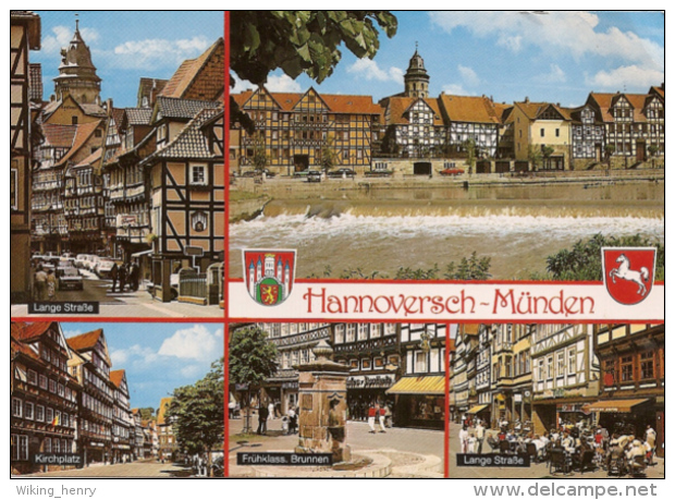 Hann Münden - Mehrbildkarte 6 - Hannoversch Muenden