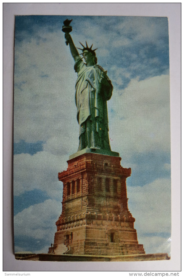 (8/7/83) AK "New York" Freiheitsstatue Auf Bedloe´s Island - Statue Of Liberty